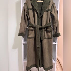 4th & Reckless Emel Fuzzy Coat Women's Size Small